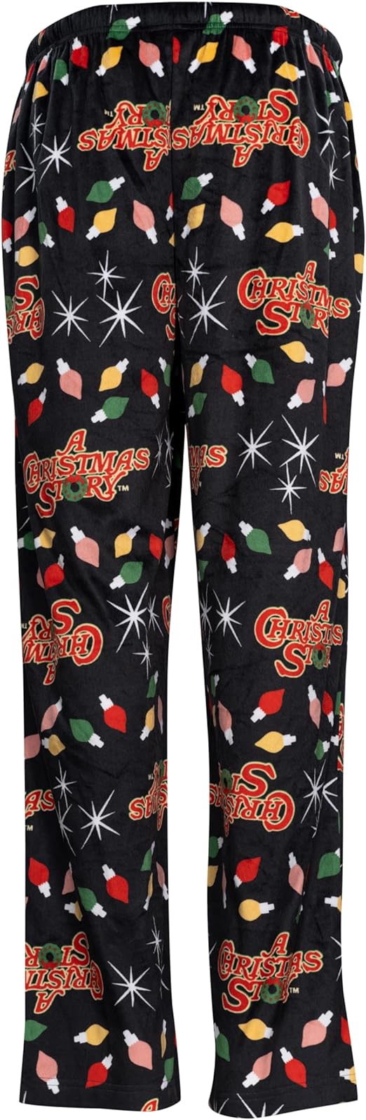 Brushed Fleece Holiday Lights PJs Lounge Pants Unisex Pajamas