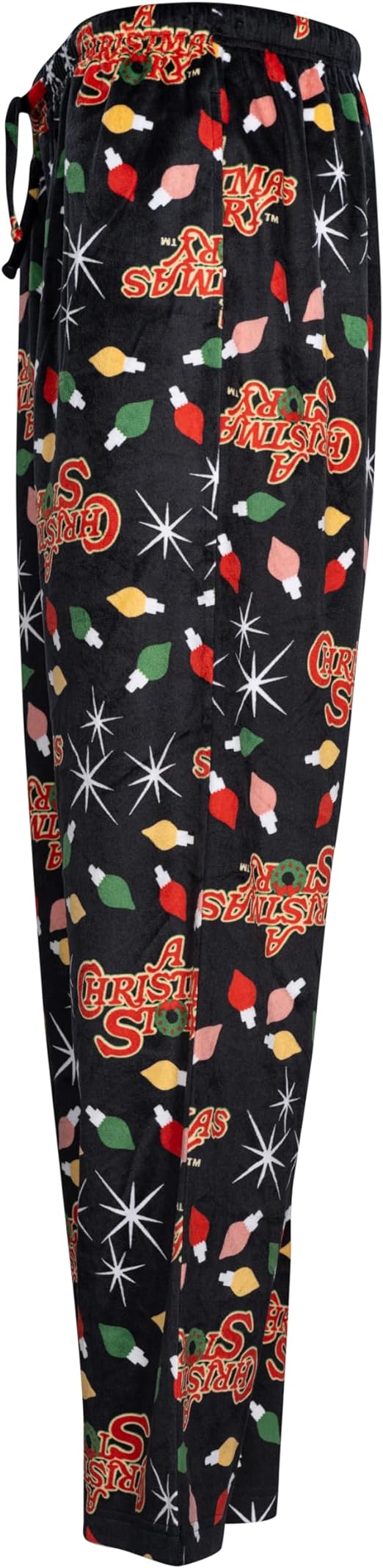 Brushed Fleece Holiday Lights PJs Lounge Pants Unisex Pajamas