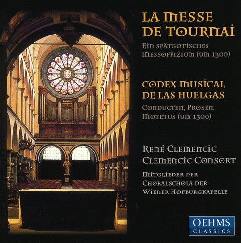 RENE CLEMENCIC - Messe de Tournai / Codex Musical de Las Huelgas [CD]