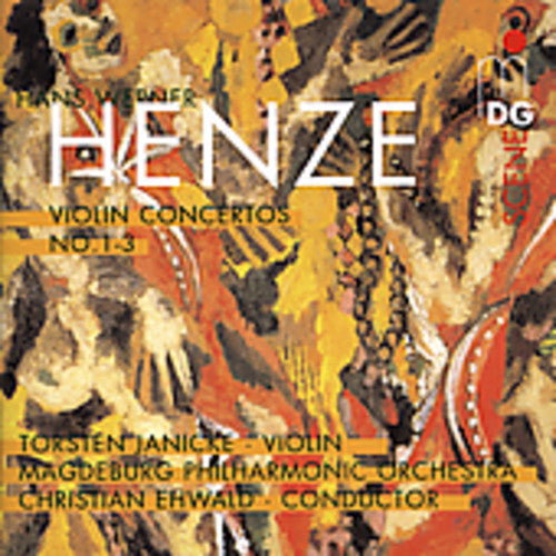 H.W. HENZE - Violin Concertos 1 2 & 3 [CD]