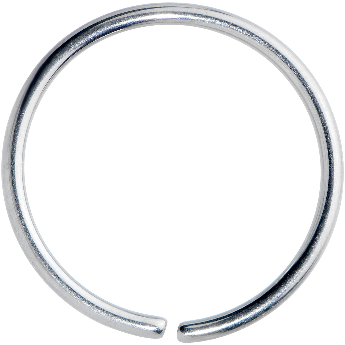 20G 3/8 Grade 23 Titanium Bendable Hoop Ring