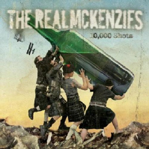 Real McKenzies - 10,000 Shots [LP] Vinyl Record