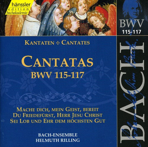 J.S. Bach - Sacred Cantatas Bwv 115-117 [CD]