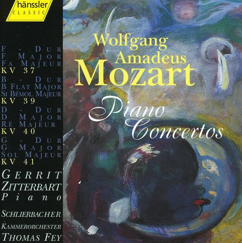 W.A. Mozart - Piano Concertos 37 39 40 41 [CD]
