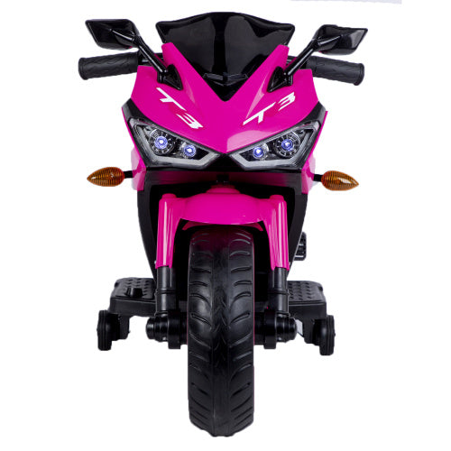 Kids Motorcycle,12V Motorcycle For Kids 3 4 5 6 Years Boys Girls 12v7ah Kids Motorcycle Ride On Toy With Training Wheels  Manual Throttle  Drive By Hand Lighting Wheels