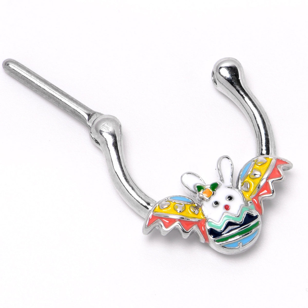 16G 5/16 Easter Egg Bunny Cartilage Clicker