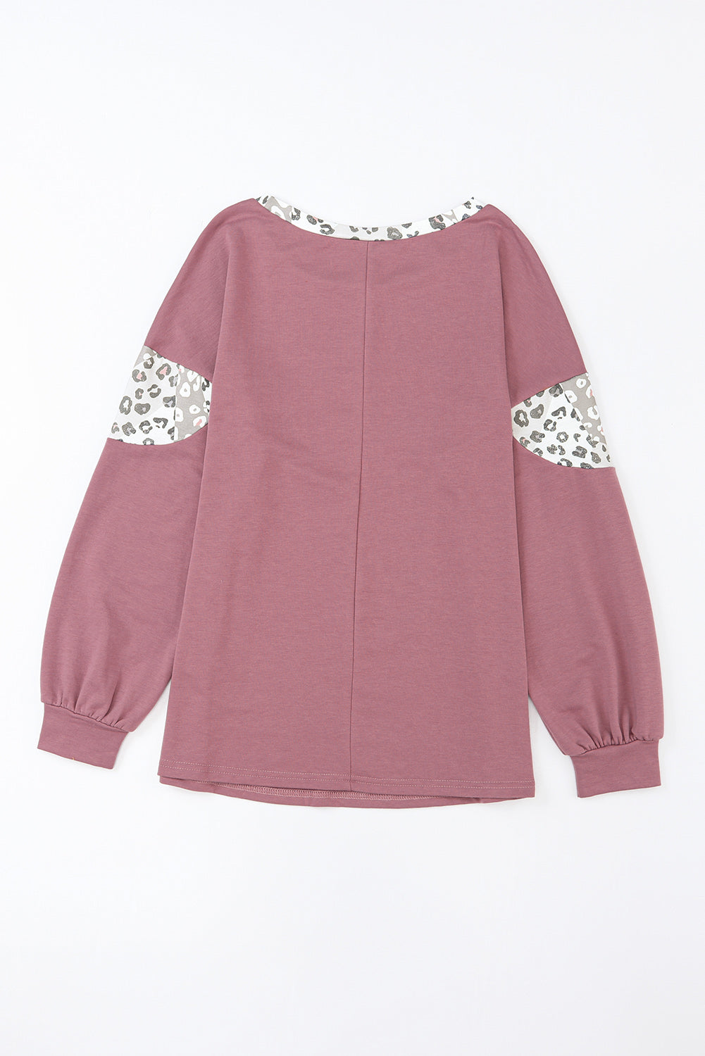 Leopard Animal Print Patchwork PLUS Top