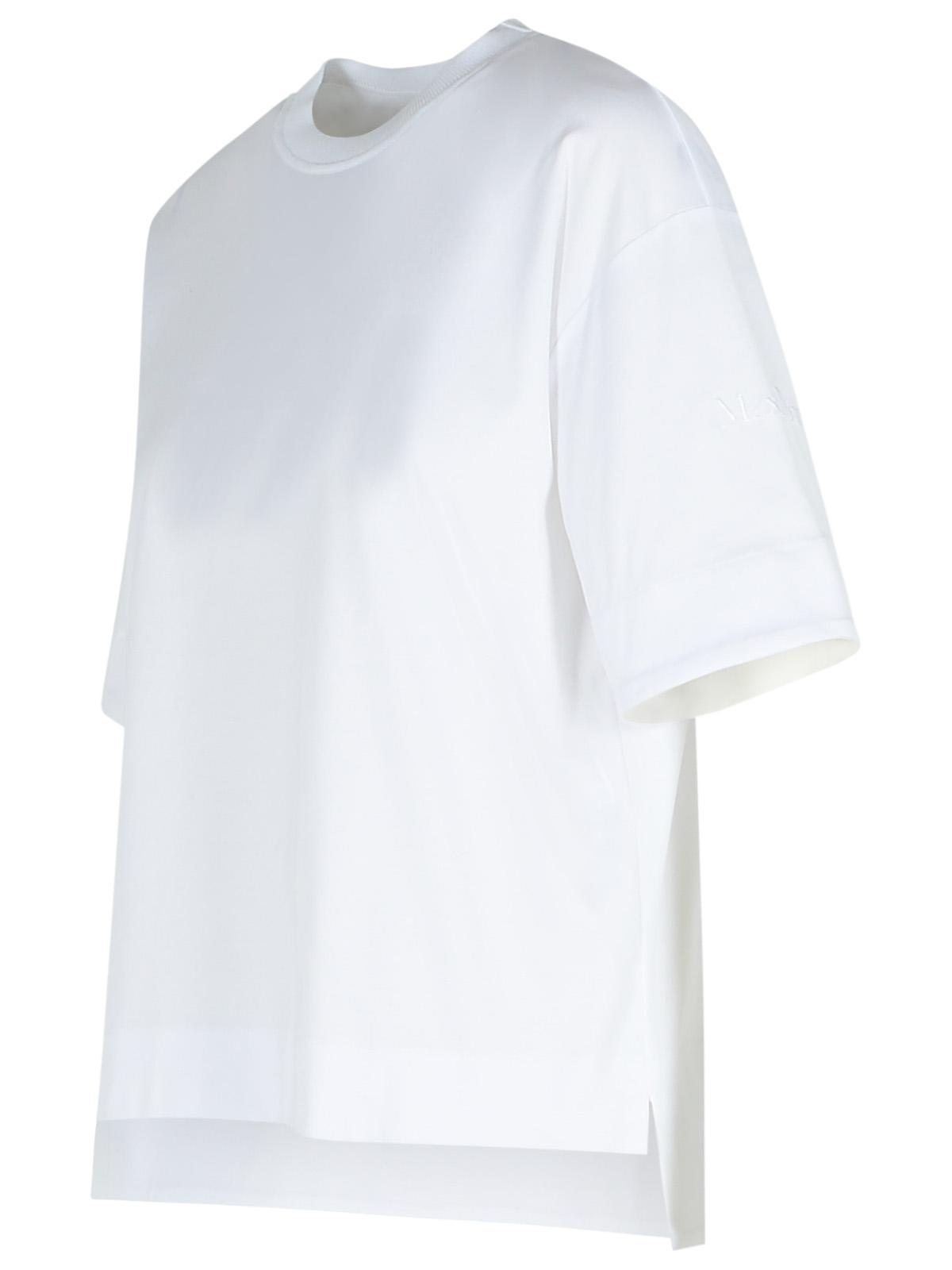 Max Mara 'Estella' White Cotton T-Shirt Women