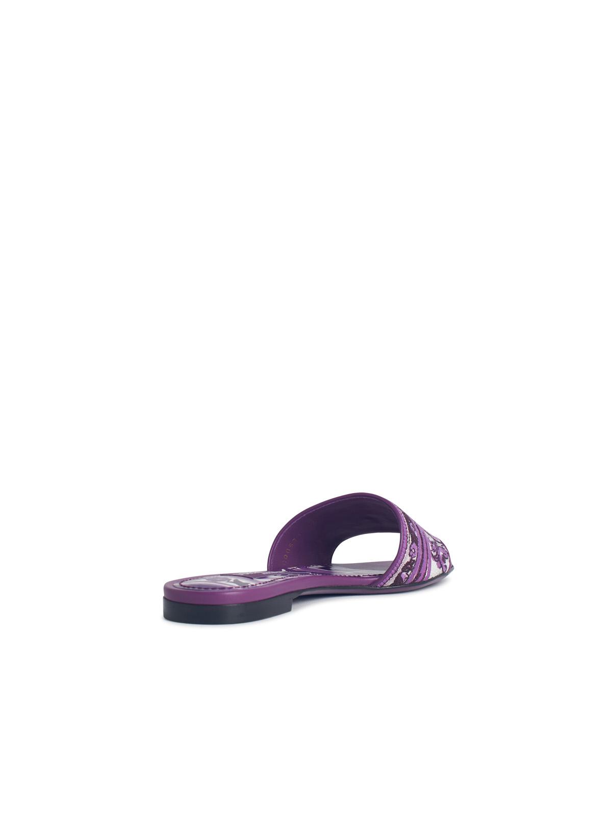 Dolce & Gabbana Slipper With Majolica Embroidery Women