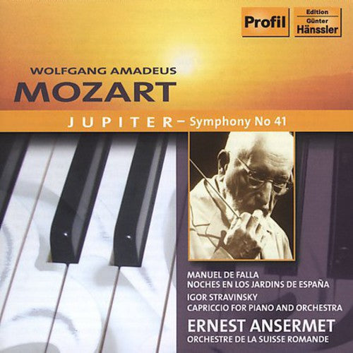Mozart / Stravinsky / Ansermet / Orch Suisse - Symphony 41: Jupiter / Capriccio [CD]