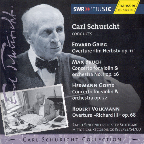 Carl Schuricht - Concerto for Violin & Orchestra [CD]