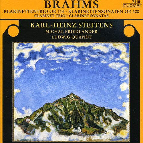 J. BRAHMS - Clarinet Trio Op 144 / Clarinet Sonatas Op 120 [CD]