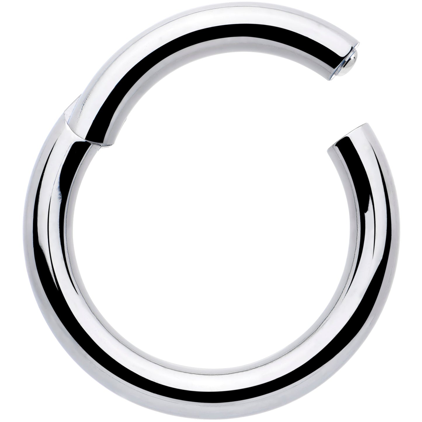 8G 5/8 316L Surgical Steel Precision Hinged Segment Hoop