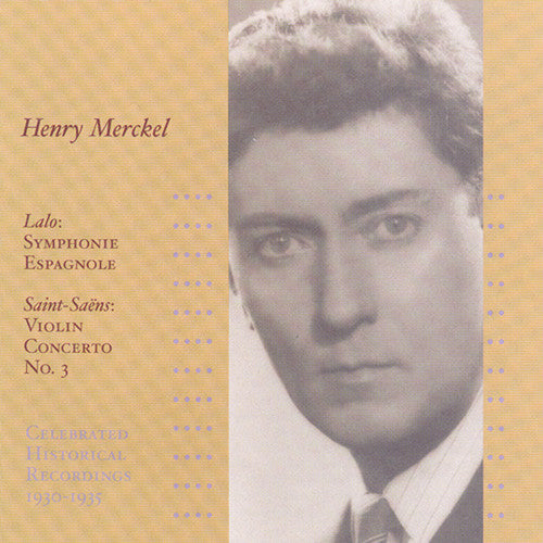 Henri Merckel - Historical Recordings 1930-1935 [CD]