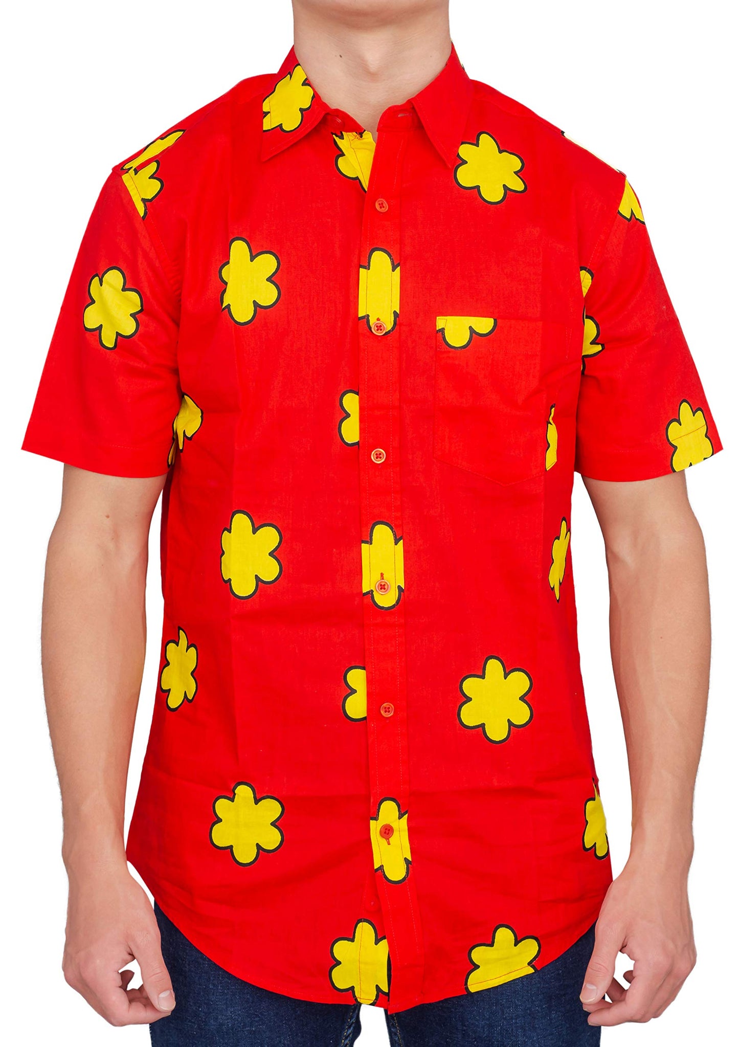 Quaggy Giggity Halloween Cosplay Costume Unisex Button Down Shirt