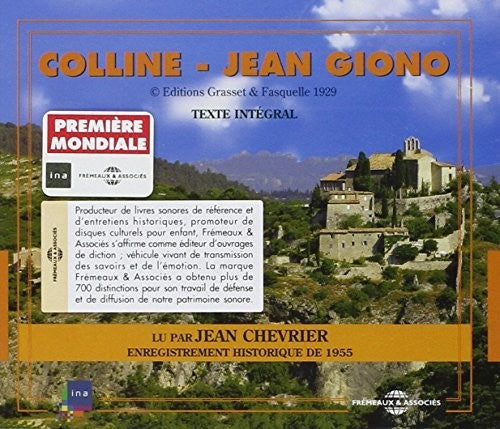 Jean Chevrier - Colline, By Jean Giono [CD]