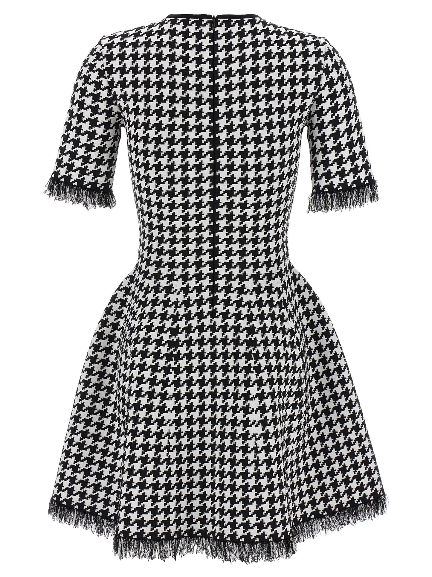 Mcqueen Women Houndstooth Dress