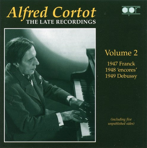 ALFRED CORTOT - Late Recordings 2 [CD]