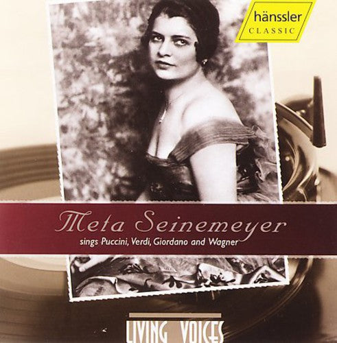 META SEINEMEYER - Meta Seinemeyer Sings Puccini Verdi Giordano Wagner [CD]