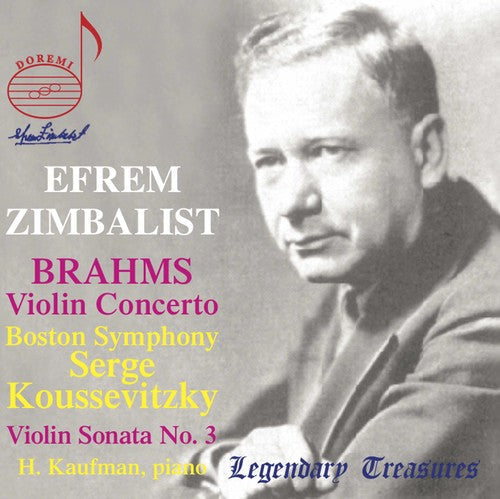 Efrem Zimbalist Sr. - Efrem Zimbalist Plays Brahms [CD]