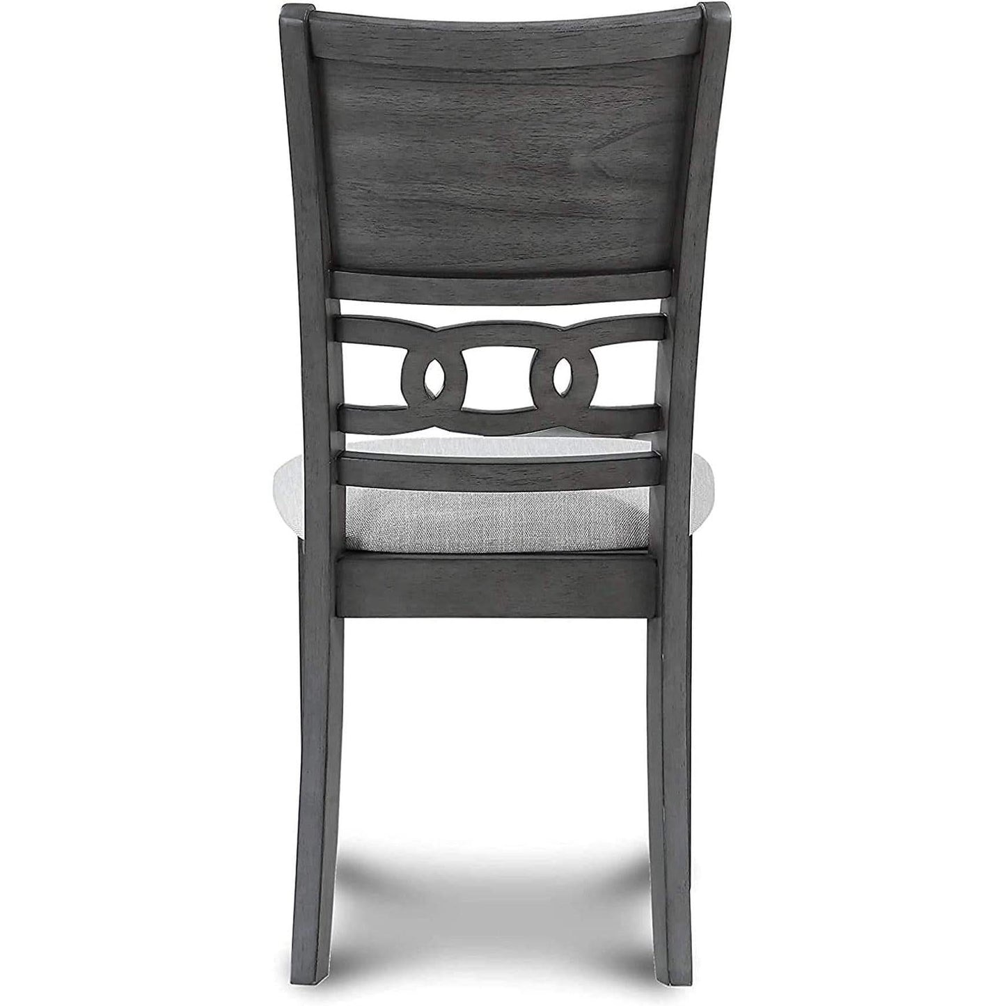Gray 5 Piece Dining Table Set With 4 Chairs For Kitchen