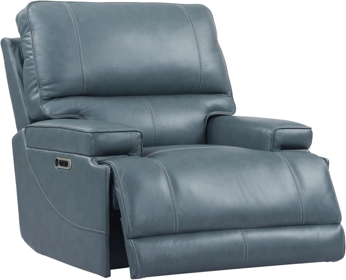 Verona Azure Cordless Power Reclining Sofa And Recliner Set