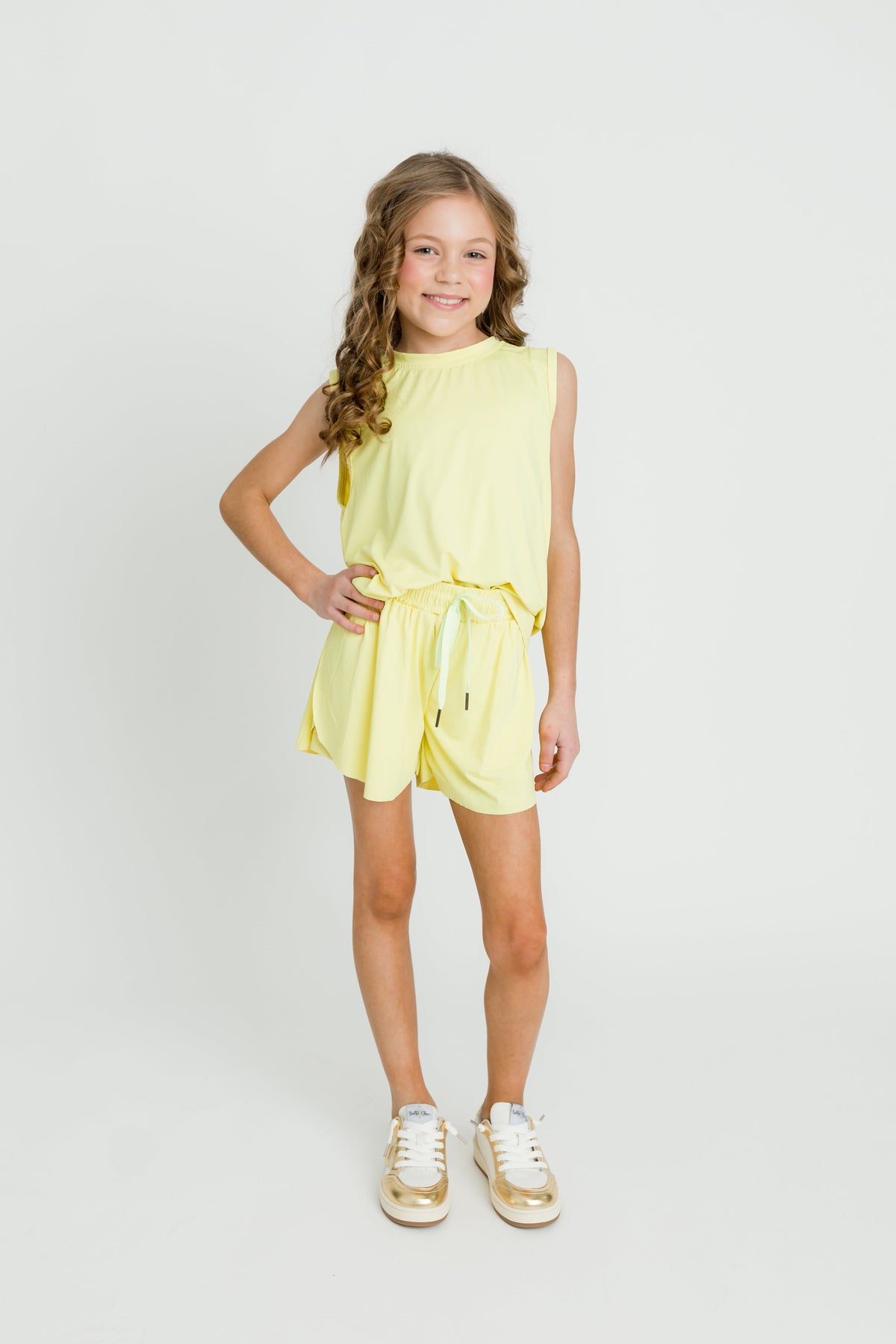 Yellow High Low Tank