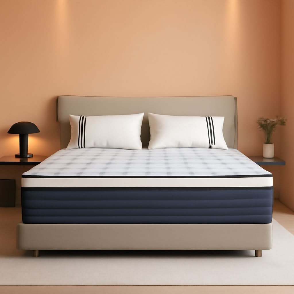 Twin Pressure Relief Memory Foam Hybrid Mattress Pocketed