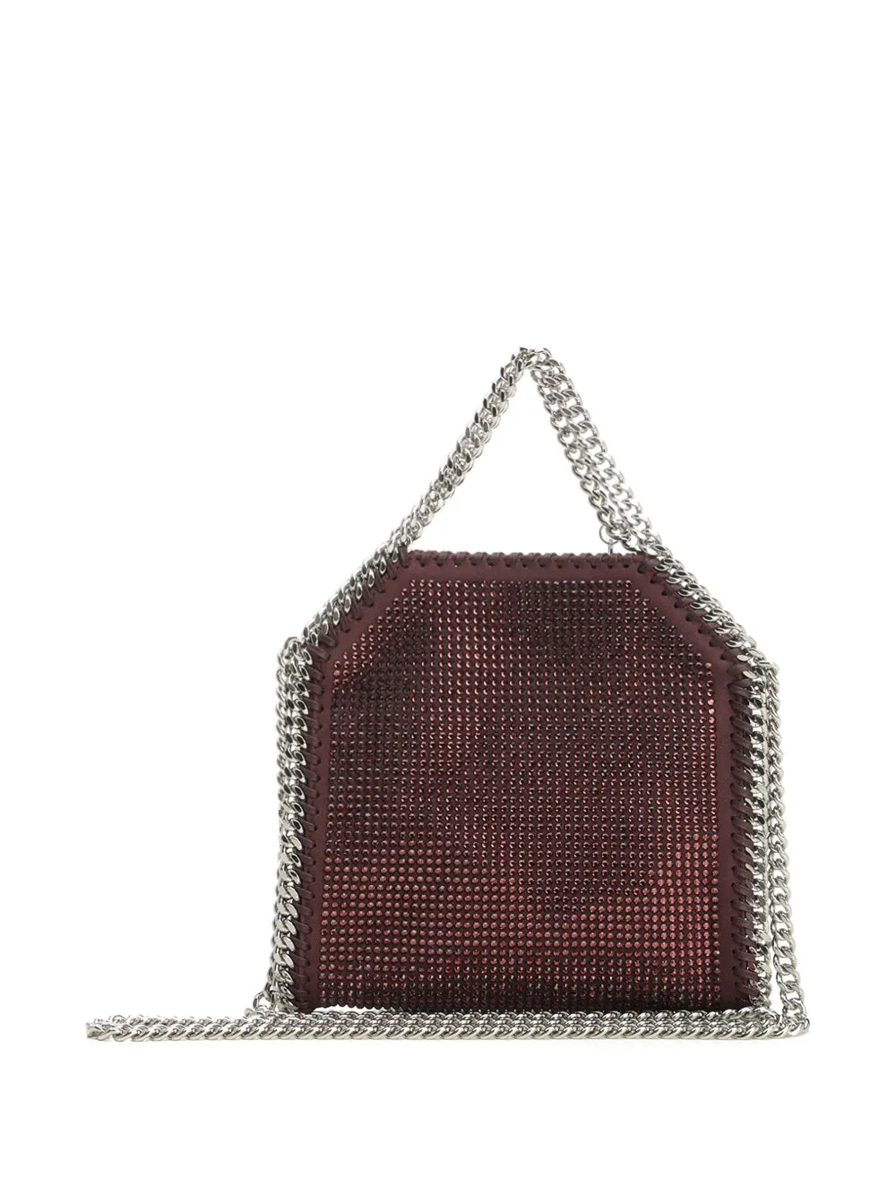 Stella Mccartney Women Falabella Tiny Hotfix Crystals On Alter Suede