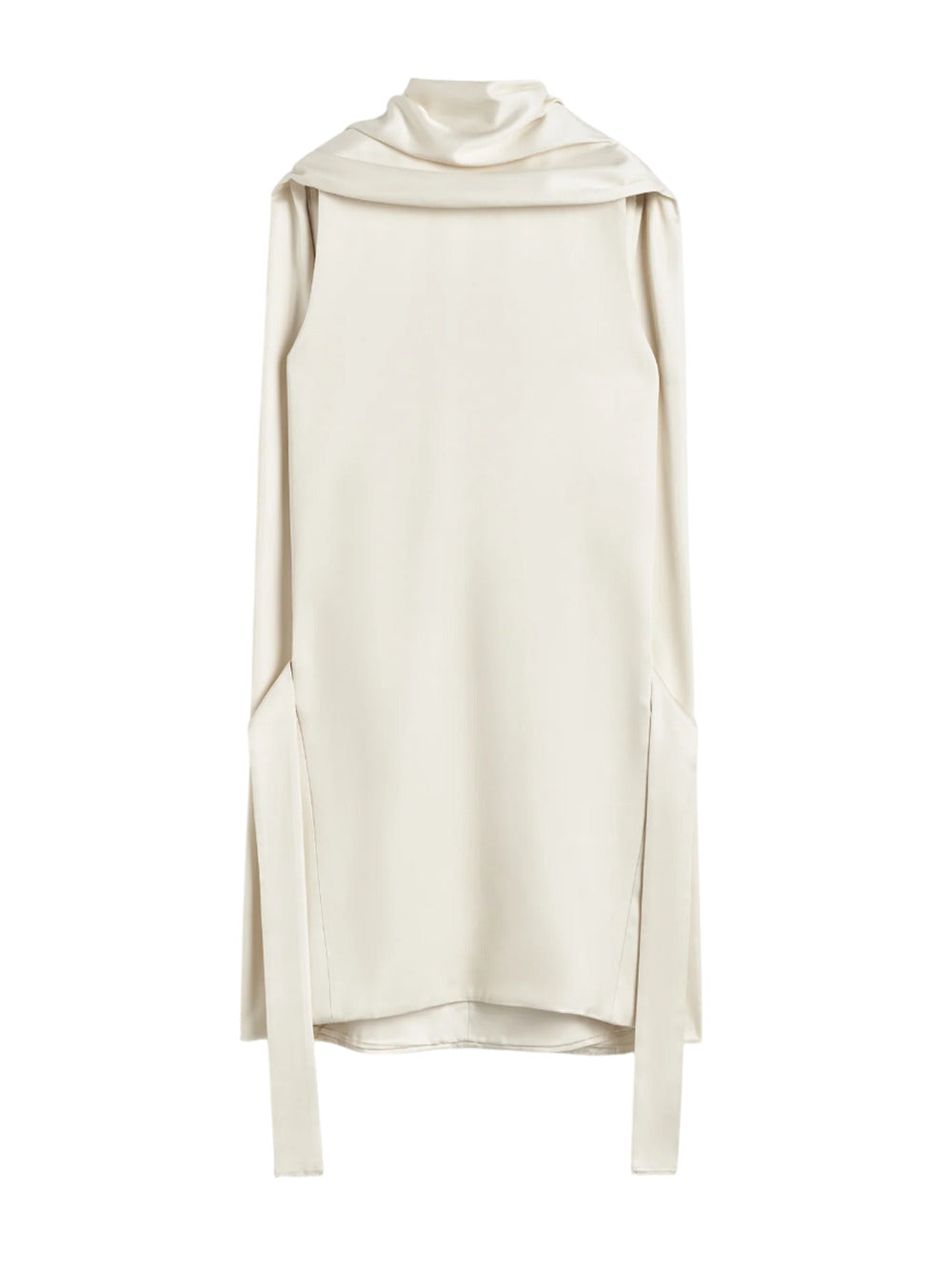 Toteme Women Cocoon Scarf Dress Ecru