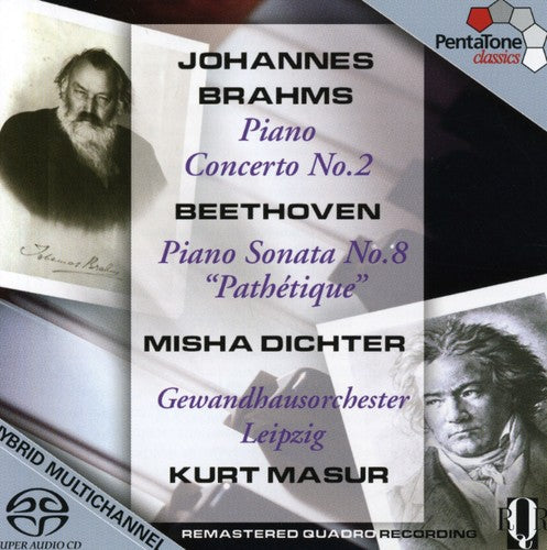 Brahms/Beethoven - Piano Concerto 2 in B Flat / Piano Sonata C minor [CD]