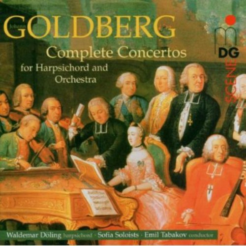 Goldberg - Complete Harpsichord Concertos Music CD