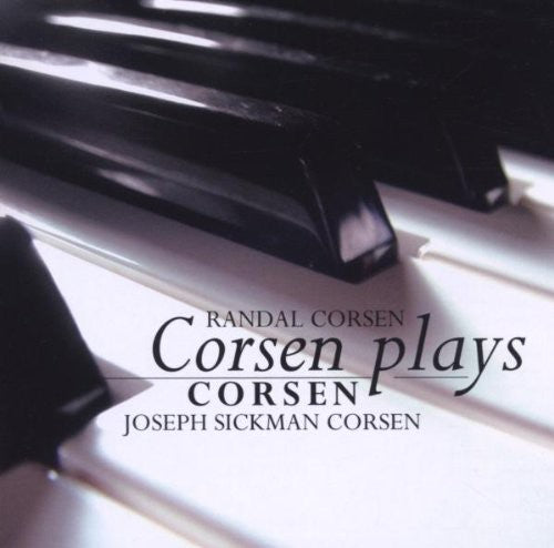 J.S. Corsen - Corsen Plays Corsen [CD]