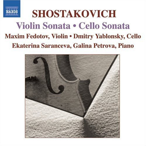 Maxim Fedotov - Violin & Cello Sonatas [CD]