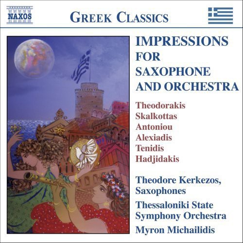 Theodore Kerkezos - Works for Saxophone & Orchestra [CD]
