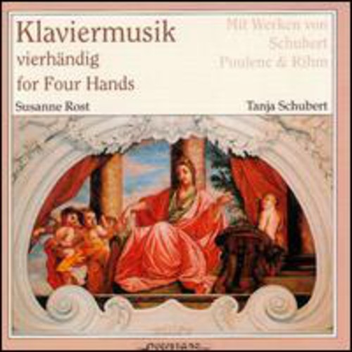 Schubert/Poulenc/Rihm - Music for Piano 4-Hands/Lebenssturme/Fantasie/Sona [CD]