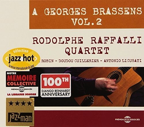 RODOLPHE RAFFALLI - A Georges Brassens, Vol. 2 [CD]