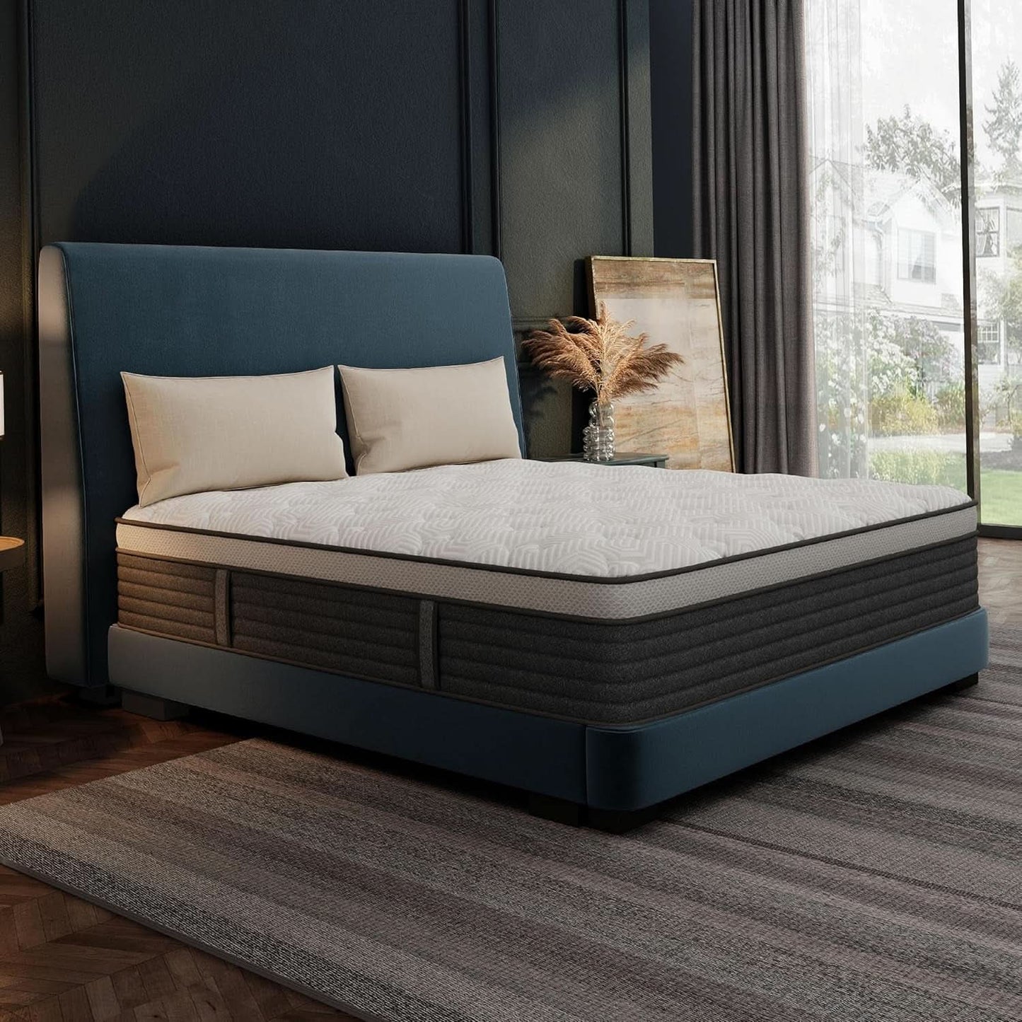 Queen 14 Inch Hybrid Mattress CertipurUS Edge Support
