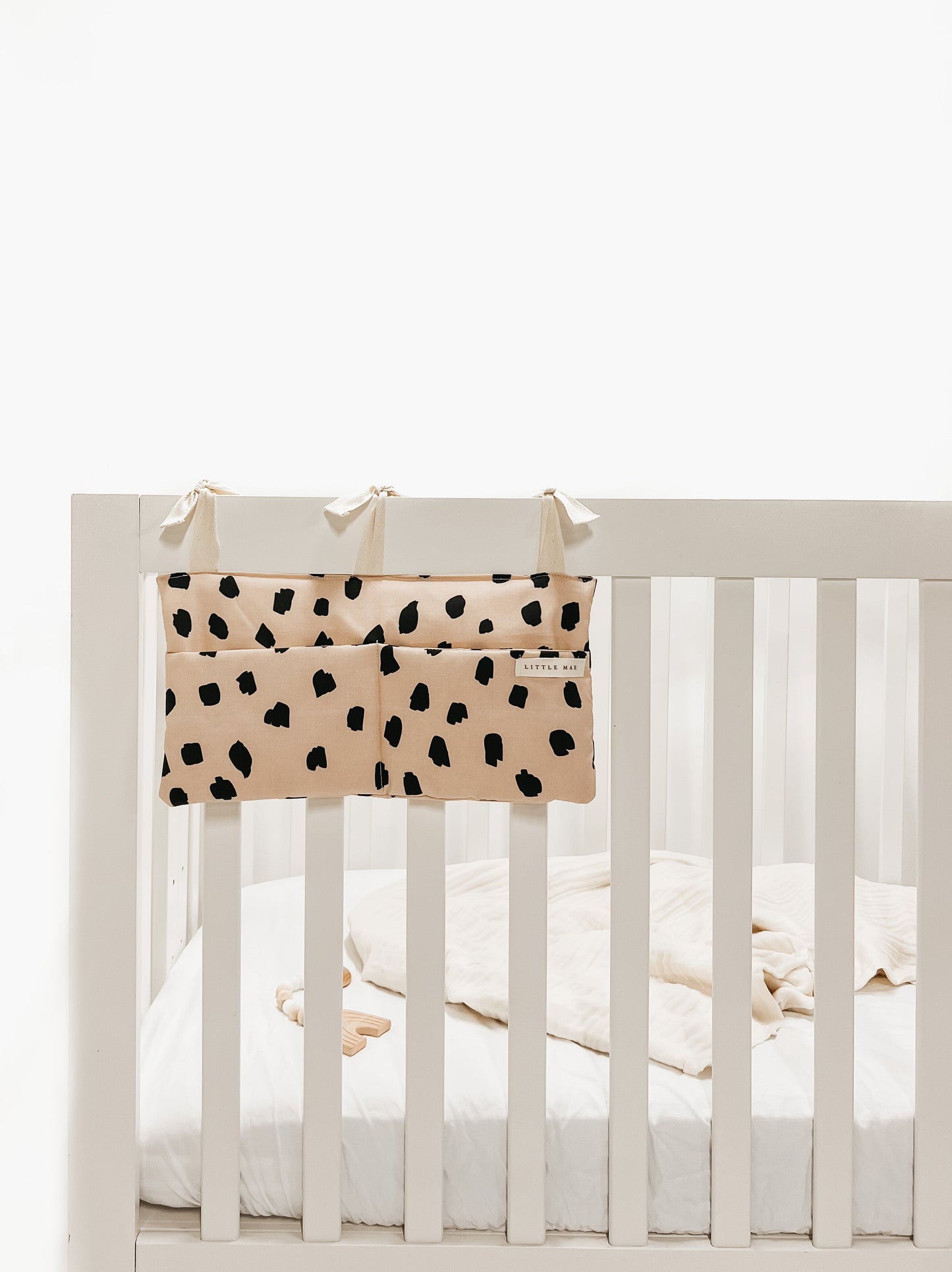 Sahara Baby Crib Diaper Caddy Storage Organizer Nursery Room