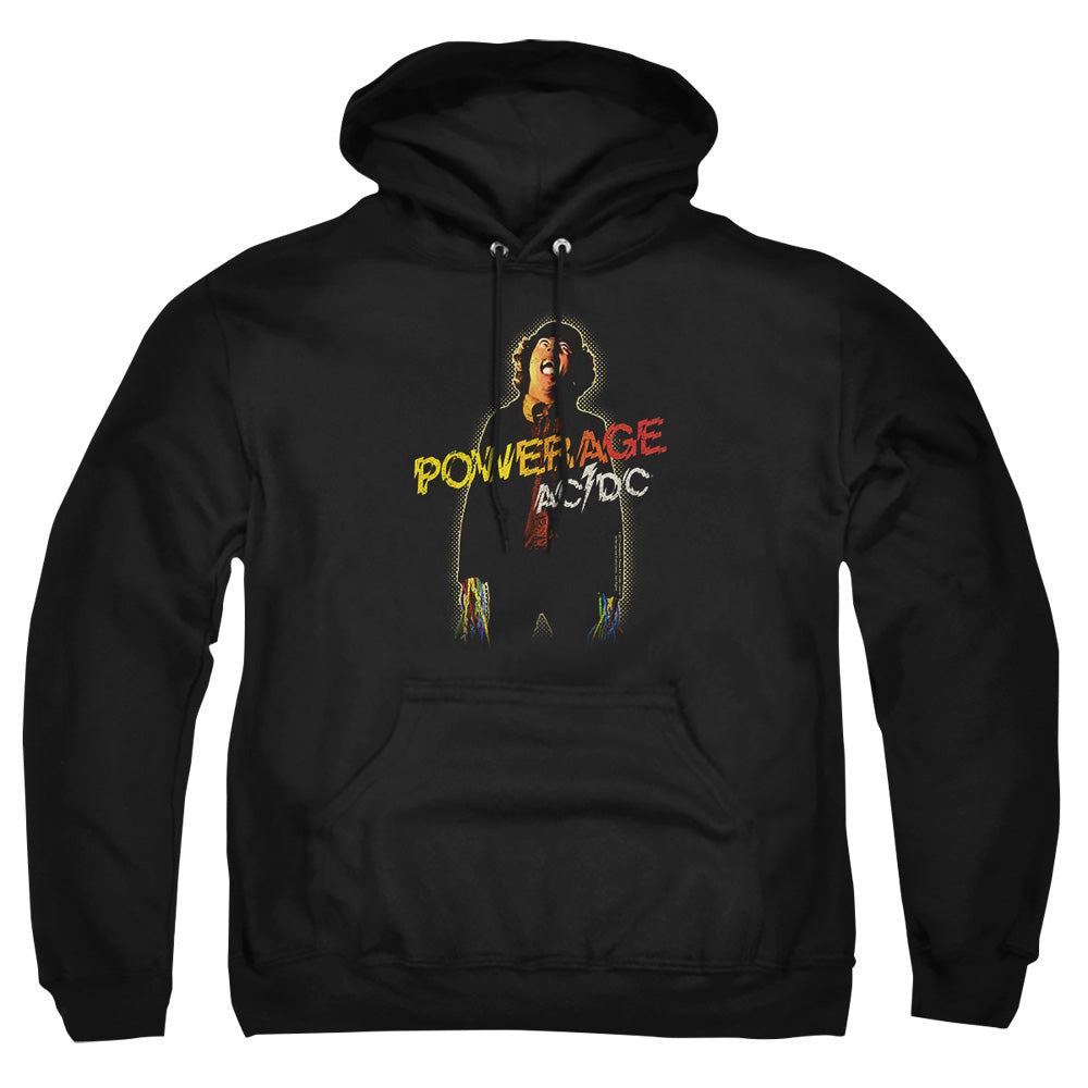 AC/DC Powerage Mens Hoodie Black Officially Licensed