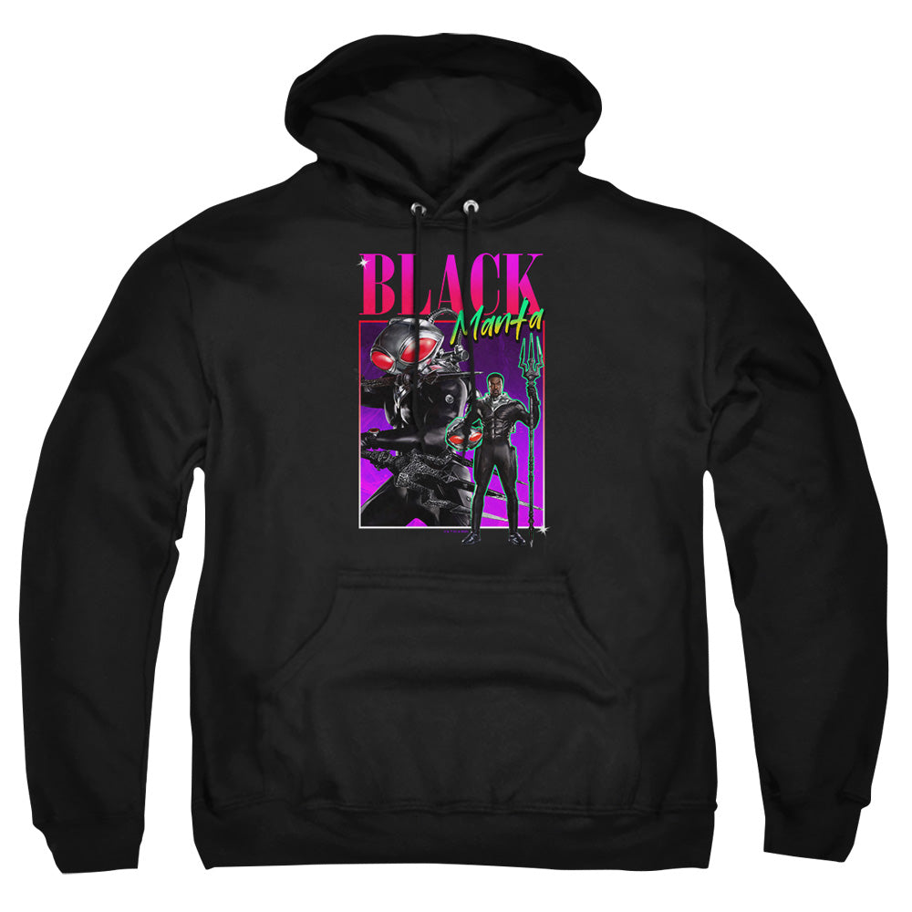 Aquaman And The Lost Kingdom 90'S Style Black Manta Mens Hoodie Black Officially Licensed