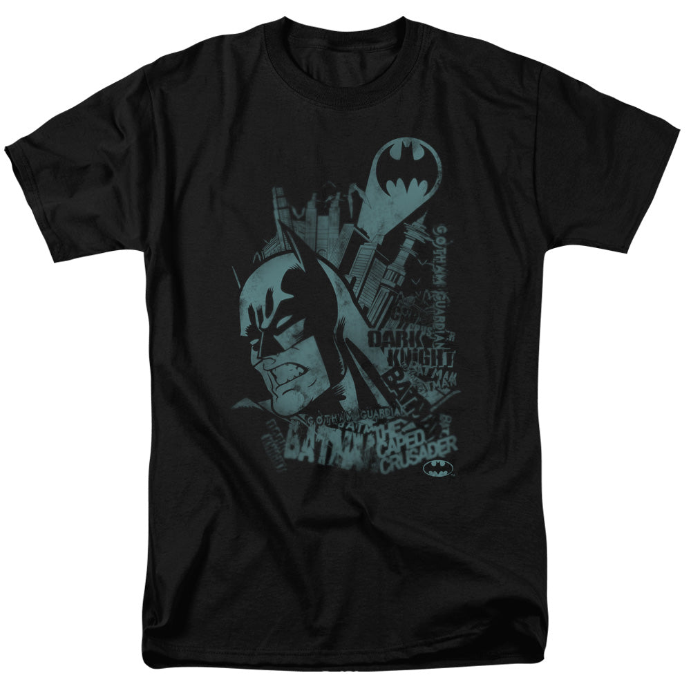 Batman Grited Teeth Mens T Shirt Black Officially Licensed