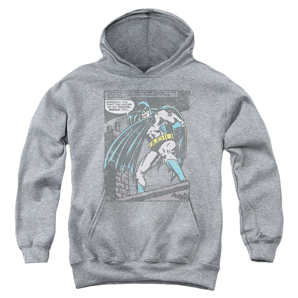 Batman Bat Origins Kids Youth Hoodie Heather Officially Licensed
