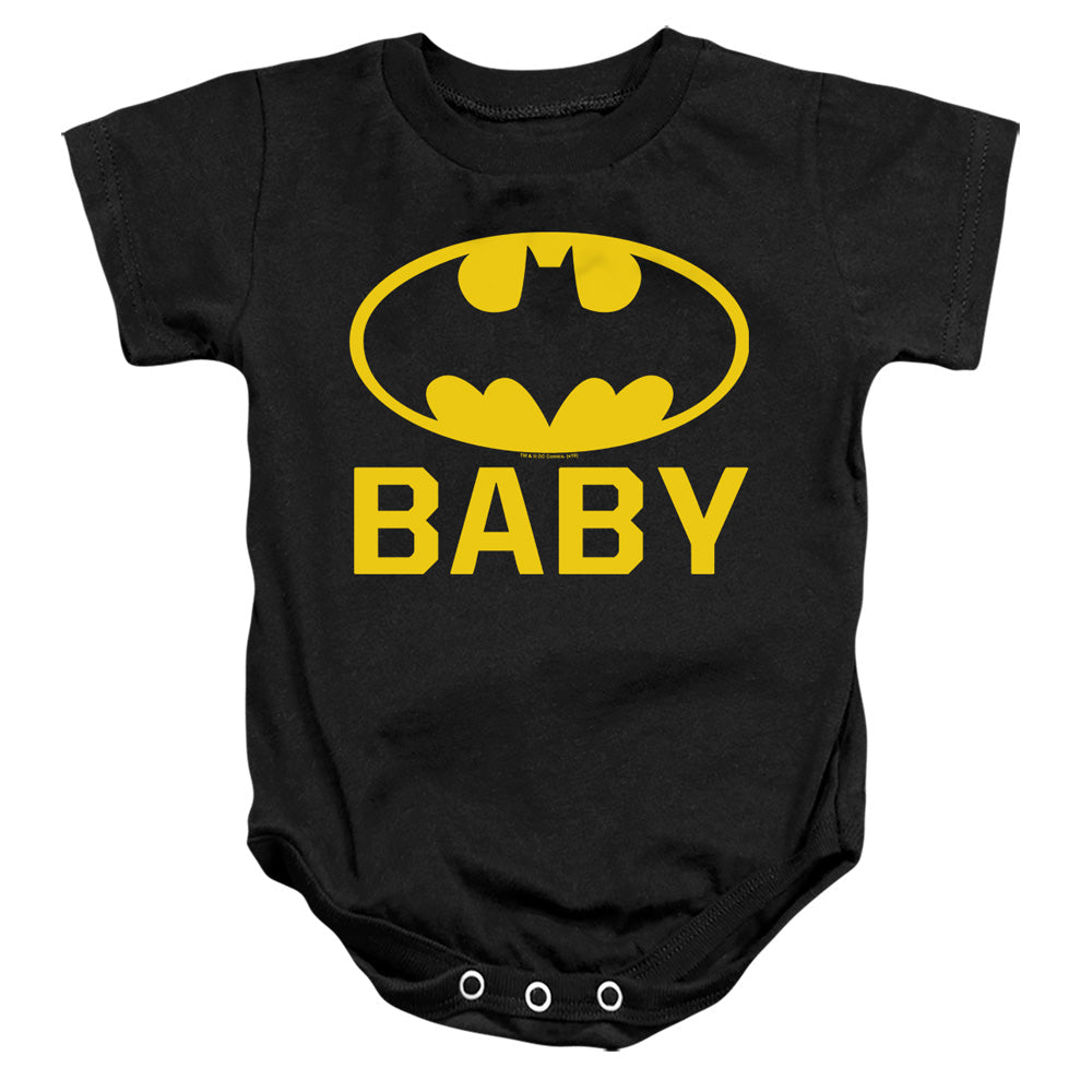 Batman Bat Baby Infant Baby Snapsuit Black 18mos Officially Licensed