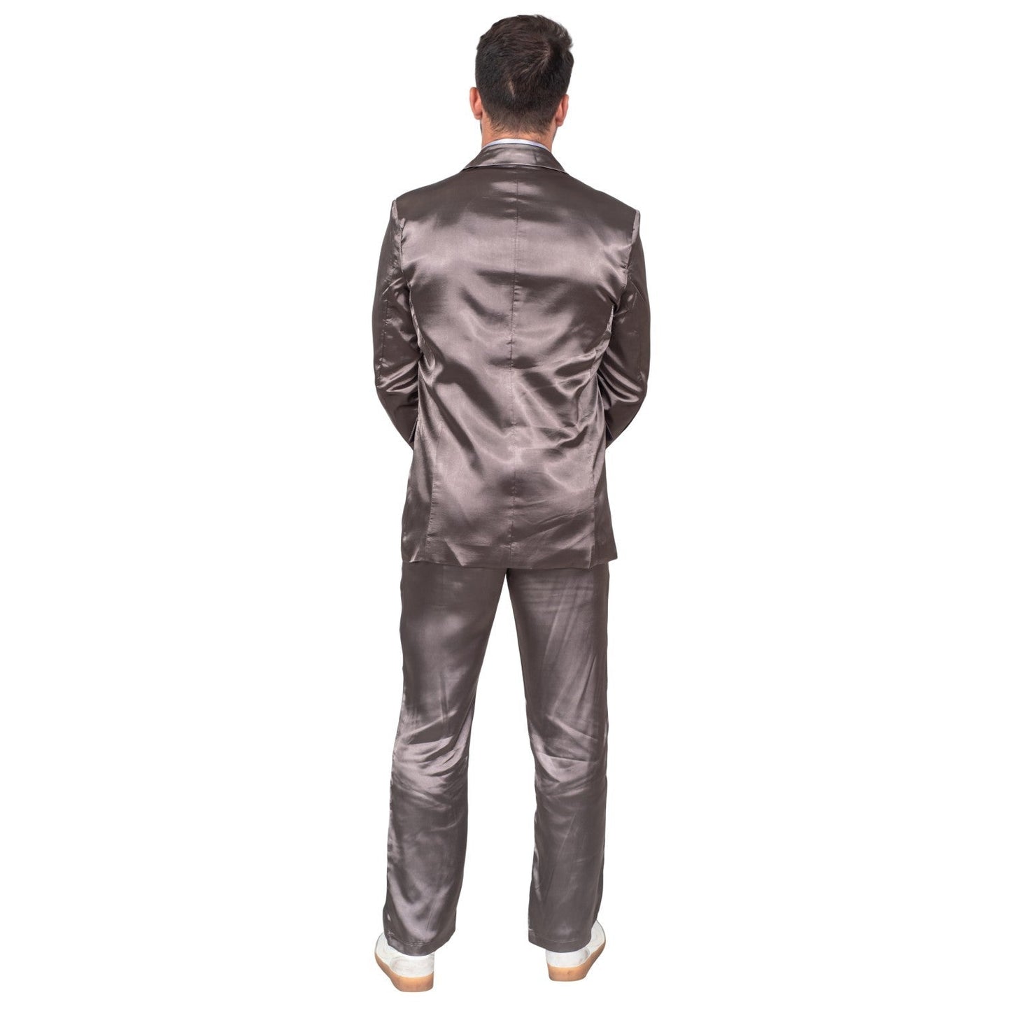 Barney The Legendary Pajama Suit Four Pieces Silk PJ Halloween Costume Cosplay