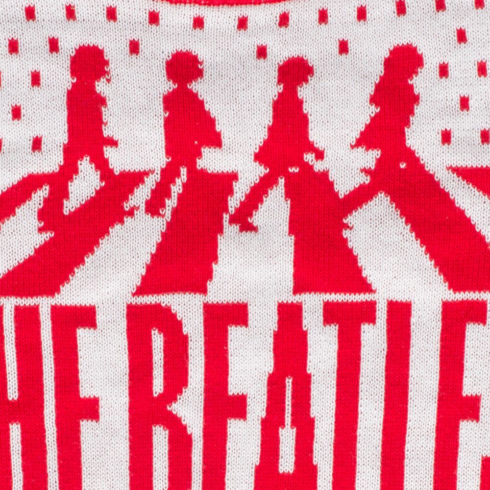 The Beatles Abbey Road LP Cover Unisex Ugly Christmas Sweater