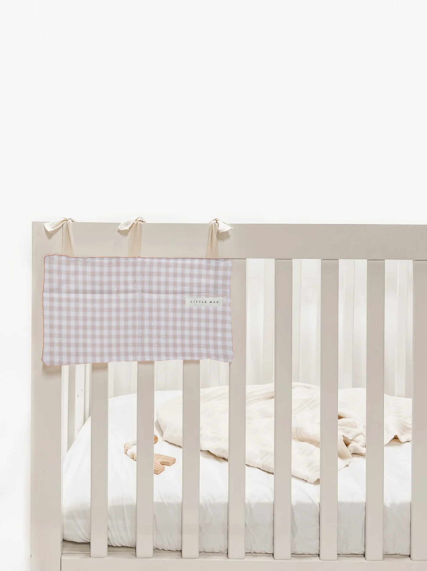 Baby Crib Diaper Caddy Storage Organizer Nursery Room