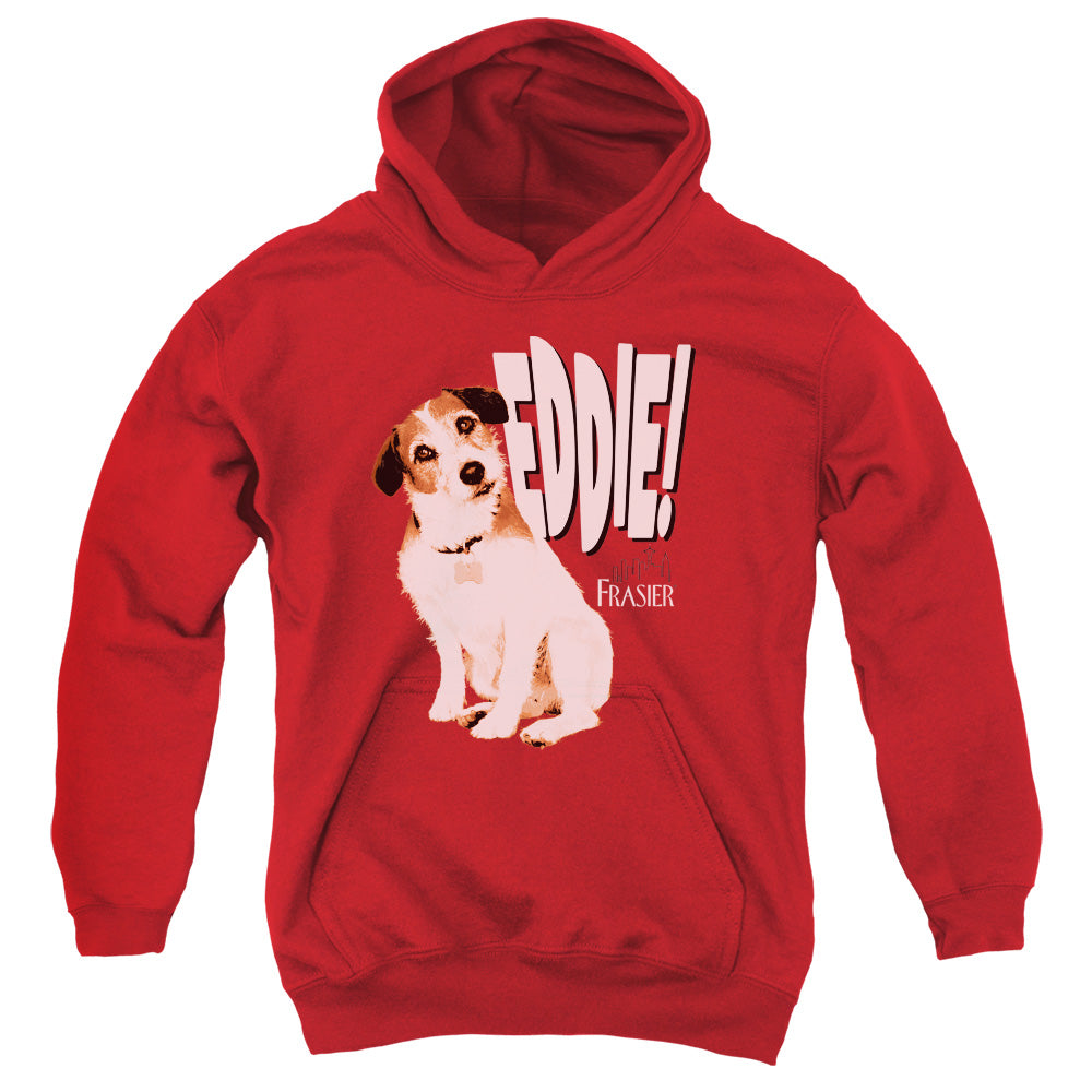 Frasier Eddie Kids Youth Hoodie Red Officially Licensed