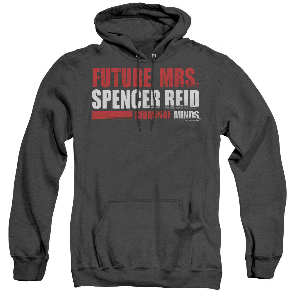 Criminal Minds Future Bride Mens Heather Hoodie Black Officially Licensed