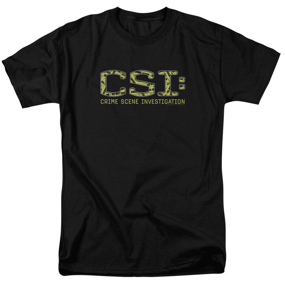 Csi Collage Logo Mens T Shirt Black Officially Licensed